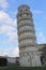 Leaning Tower of Pisa view from east. Italy. Tuscany.