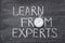 Learn from experts watch