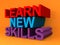 Learn new skills on orange