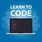 Learn to code programming language study practice education