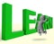 Learn Word Showing Education Training Or Learning