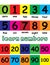 Learning design for children to recognize basic numbers