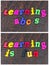 Learning spelling fun school letters alphabet