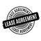 Lease Agreement rubber stamp