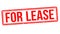 For lease sign or stamp