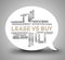 Lease Versus Buy Wordcloud Showing Pros And Cons Of Leasing - 3d Illustration