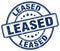 leased blue stamp