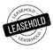 Leasehold rubber stamp