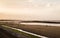 Leasowe Beach at low tide