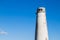 Leasowe Lighthouse against a blue sky