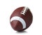 Leather American football ball