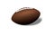 Leather American football ball mockup