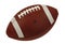 Leather American Football Game Ball Isolated