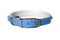 Leather animal collar isolated