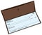 Leather checkbook