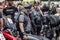 Leather Clad Motor Cyclists in the Gay Pride Parade