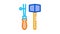 leather craft tools Icon Animation