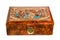 Leather gift box with Egyptian ornaments