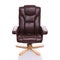 Leather heated recliner chair