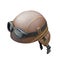 Leather helmet