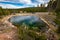 Leather Pool at Fountain Paint Pot path in Yellowstone National Park, Wyoming