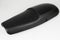 Leather seat vintage motorcycle saddle in black color for caferacer motorbike