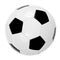 Leather soccer ball