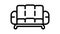 Leather sofa icon animation