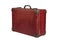 Leather suitcase