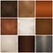 Leather Texture Samples Realistic Set