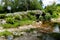 Leather Tor Bridge Dartmoor England.