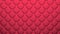 Leather upholstery pattern texture with golden buttons for pattern and background. Pink color. 3D-rendering.