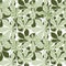 Leaves seamless patern. Spring nature wallpaper in retro japanse style.