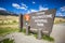 \'Leaving Yellowstone National Park\' Sign