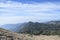 Lebanese cedars and stone valleys, mountain landscape of the Lycian way trail near Mount Olympos Turkey