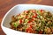 Lebanese Tabbouleh in a bowl