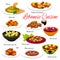 Lebanese vegetable and meat dishes. Arabic cuisine