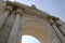 Lecce,Apulia, the triumphal arch at Porta Napoli.
