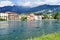 Lecco and the Adda river.