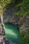 Lech canyon near Fussen, Bavaria, Germany