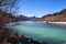 Lech river in Bavarian Alps, Germany