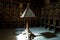 Lectern and pew of a cathedral