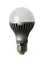 LED energy safing bulb. A60 E27. Isolated object