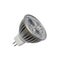 LED energy safing bulb. GU5.3. Isolated object