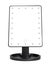 Led mirror for beauty makeup home isolated on the white background