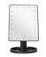Led mirror for beauty makeup home isolated on the white background