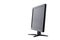 LED monitor computer display of side on white background hardware desktop technology isolated