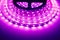 led strip purple light roll