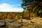 Ledges Overlook view in Autumn