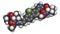 Ledipasvir hepatitis C virus HCV drug molecule.